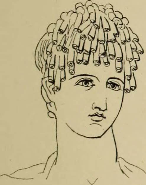 An illustration from The costume of the ancients, 1875, leaf 194