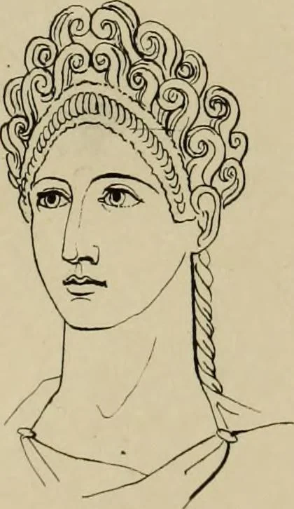 An illustration from The costume of the ancients, 1875, leaf 194