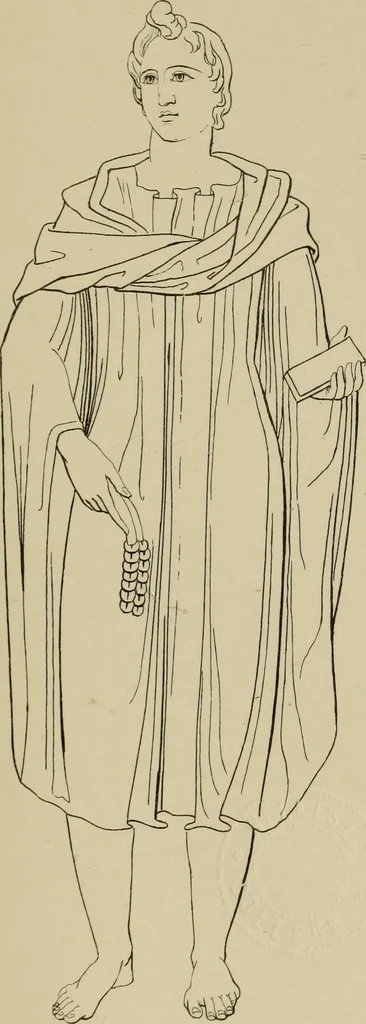 An illustration from The costume of the ancients, 1875, leaf 198