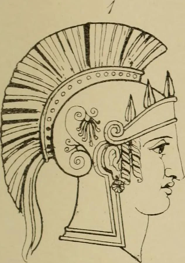 An illustration from The costume of the ancients, 1875, leaf 20
