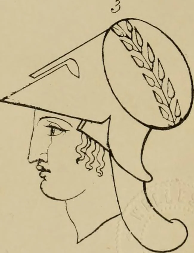 An illustration from The costume of the ancients, 1875, leaf 20