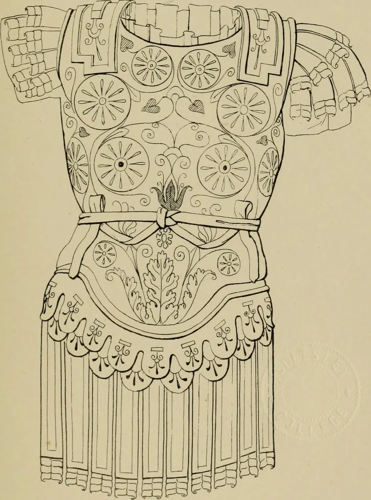 An illustration from The costume of the ancients, 1875, leaf 206