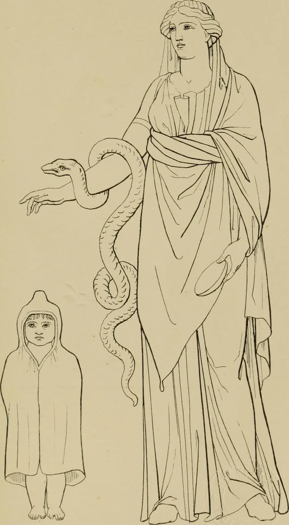 An illustration from The costume of the ancients, 1875, leaf 22