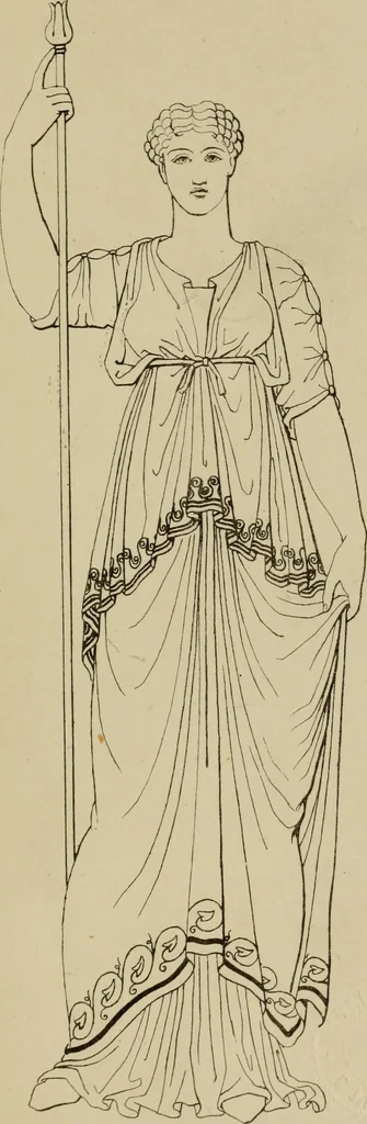 An illustration from The costume of the ancients, 1875, leaf 222