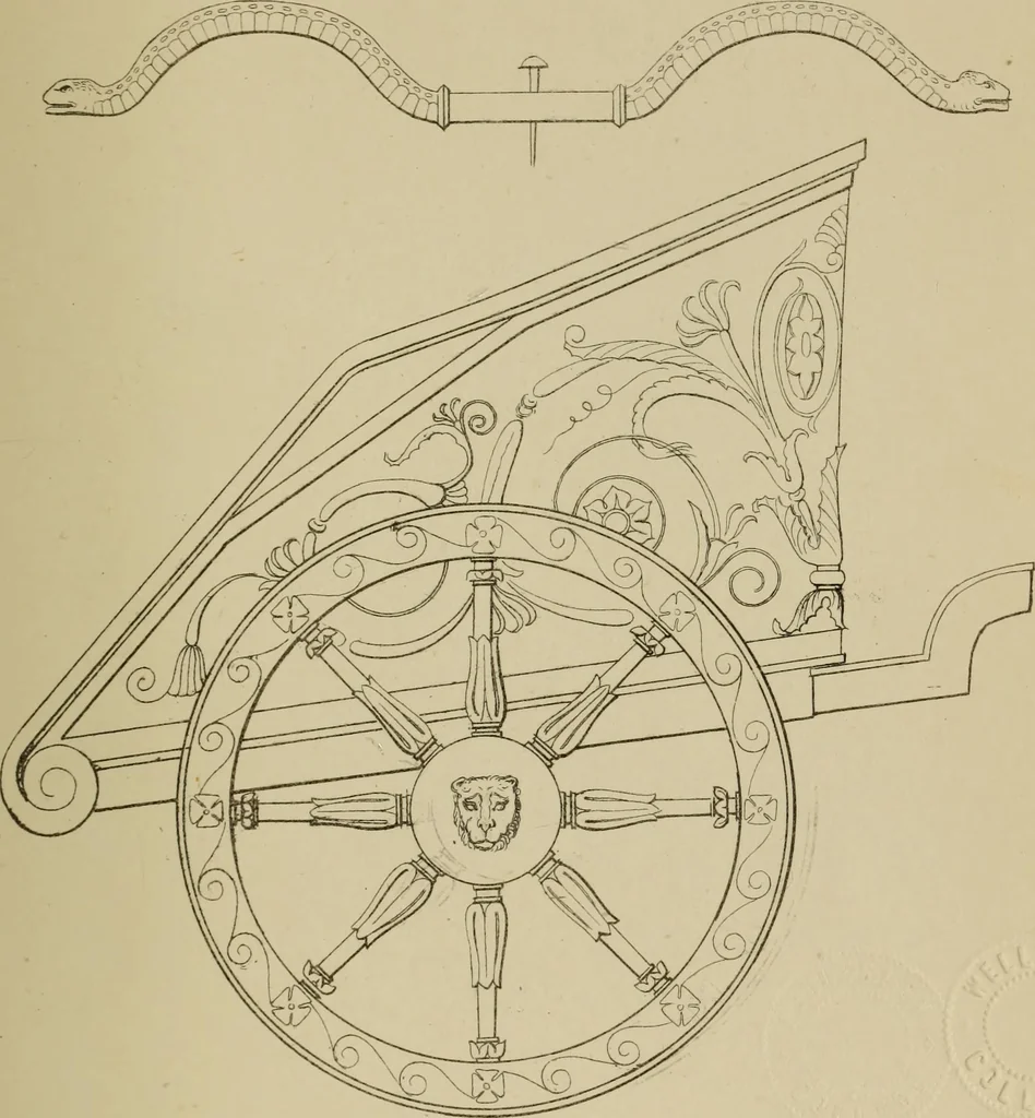 An illustration from The costume of the ancients, 1875, leaf 228