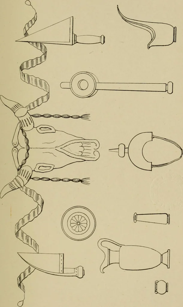 An illustration from The costume of the ancients, 1875, leaf 236