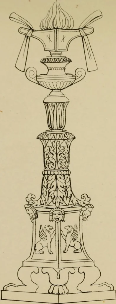 An illustration from The costume of the ancients, 1875, leaf 238