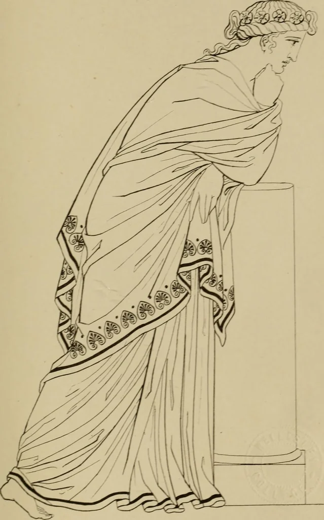 An illustration from The costume of the ancients, 1875, leaf 24