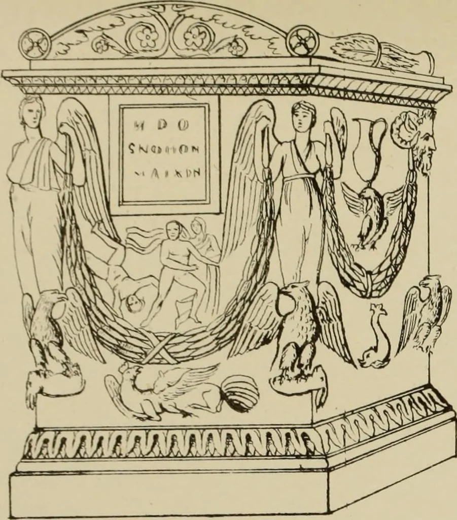 An illustration from The costume of the ancients, 1875, leaf 248