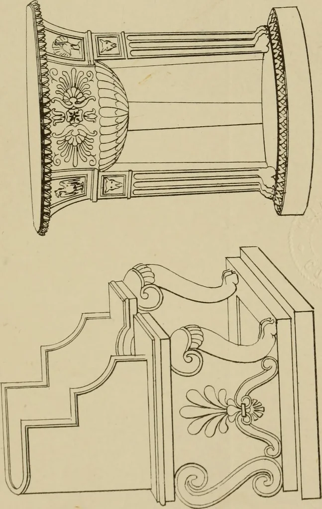 An illustration from The costume of the ancients, 1875, leaf 252