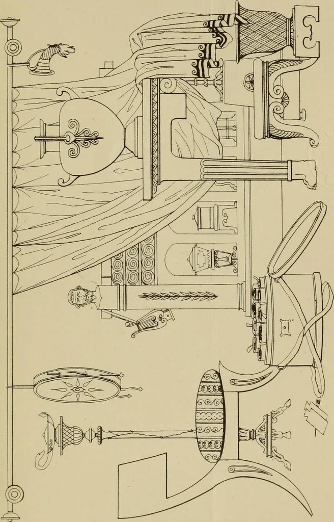 An illustration from The costume of the ancients, 1875, leaf 254