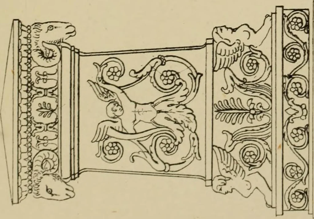 An illustration from The costume of the ancients, 1875, leaf 258