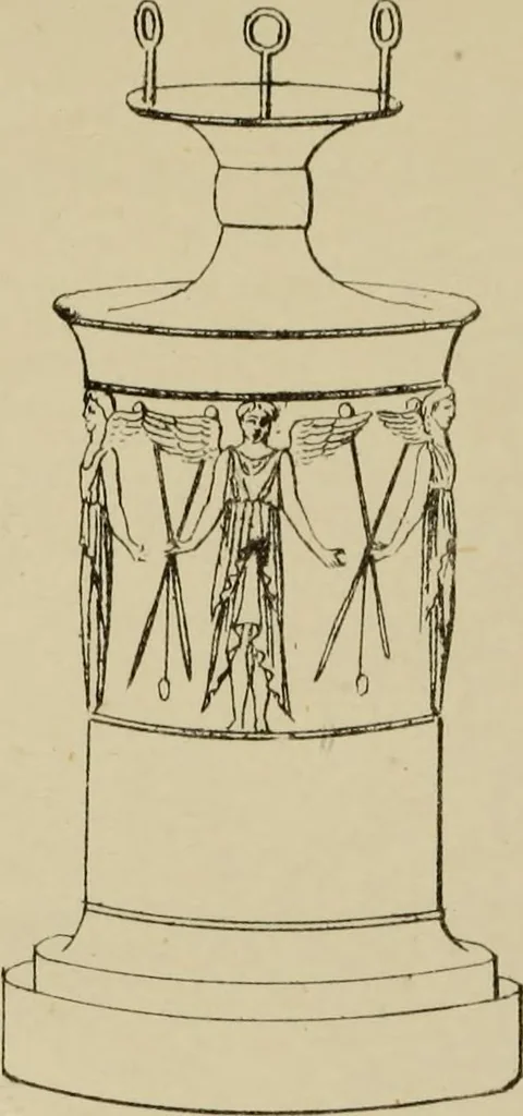 An illustration from The costume of the ancients, 1875, leaf 260