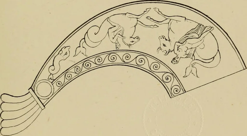 An illustration from The costume of the ancients, 1875, leaf 264
