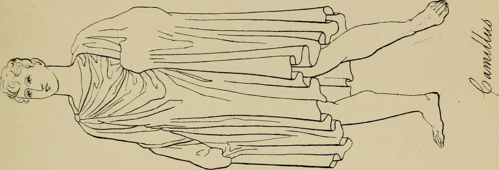 An illustration from The costume of the ancients, 1875, leaf 266