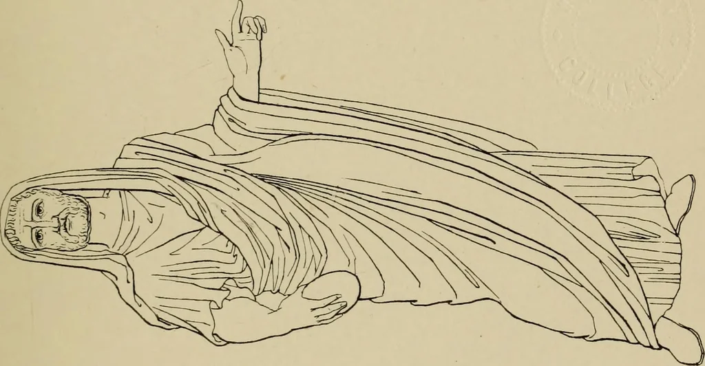An illustration from The costume of the ancients, 1875, leaf 266