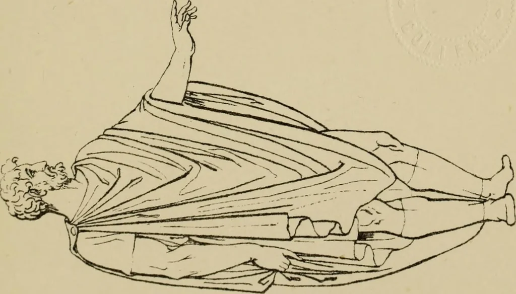 An illustration from The costume of the ancients, 1875, leaf 268