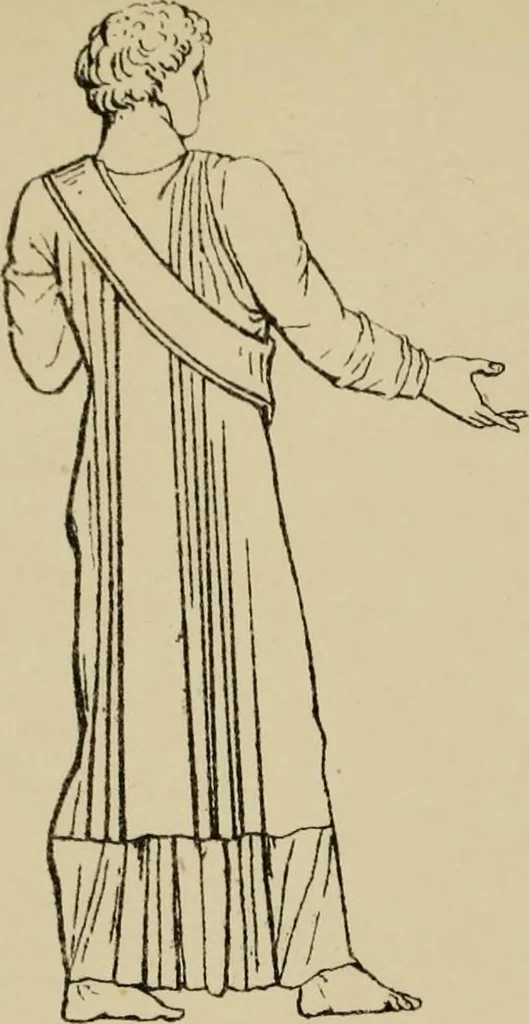 An illustration from The costume of the ancients, 1875, leaf 270