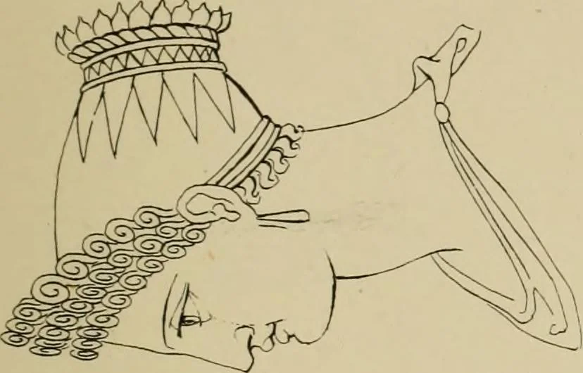 An illustration from The costume of the ancients, 1875, leaf 274