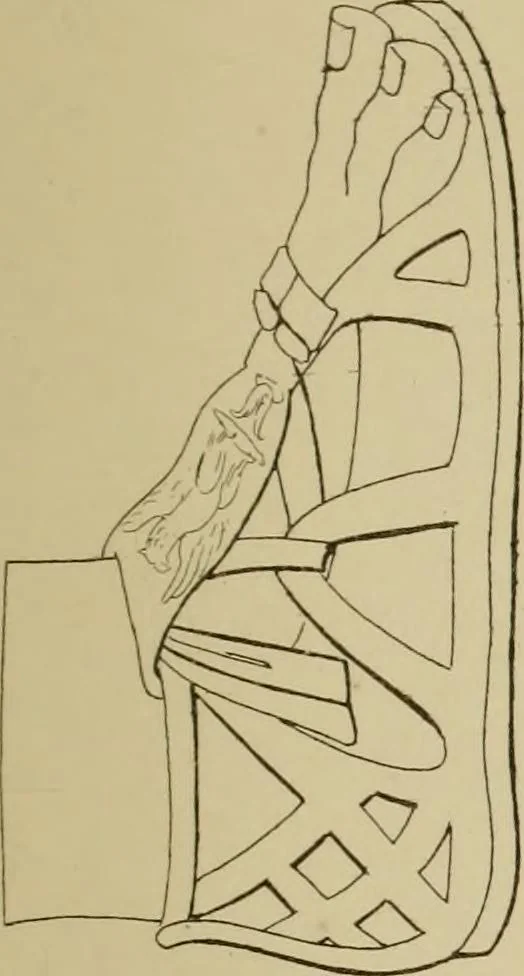 An illustration from The costume of the ancients, 1875, leaf 282