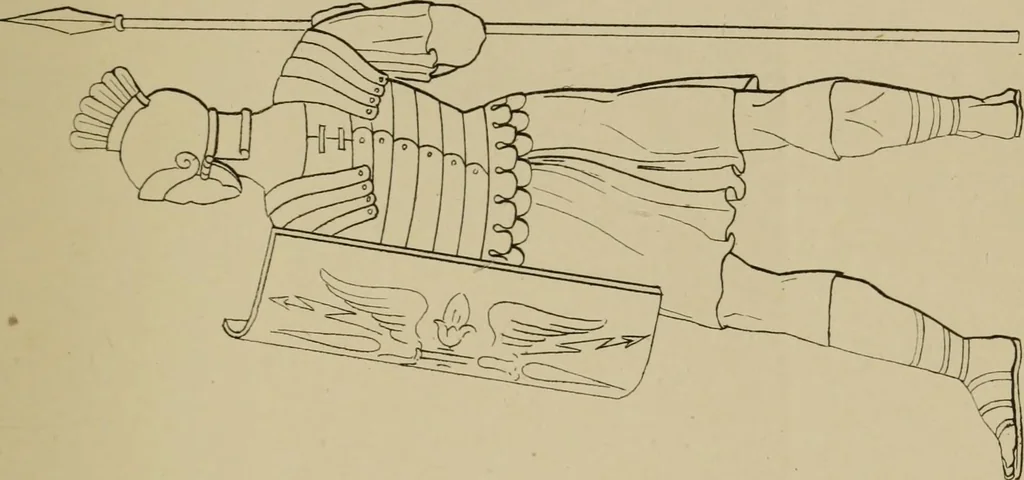 An illustration from The costume of the ancients, 1875, leaf 288