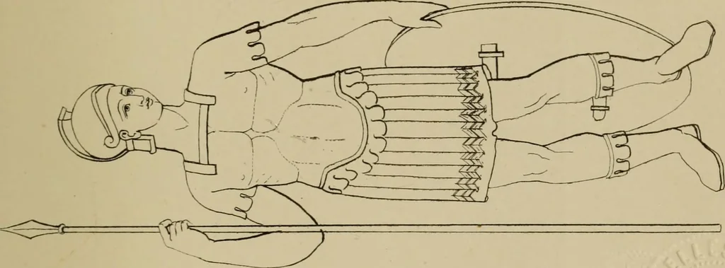 An illustration from The costume of the ancients, 1875, leaf 288