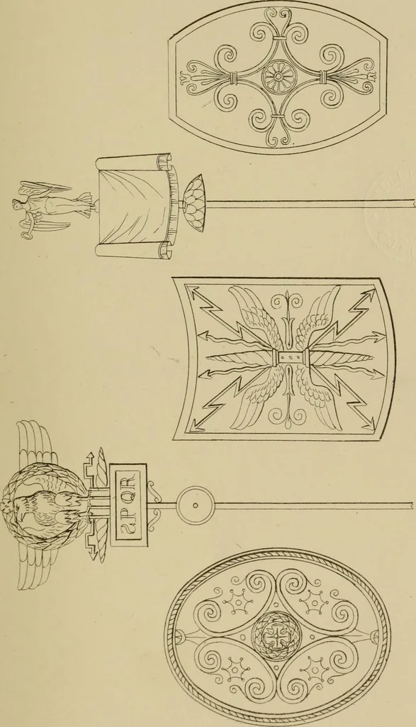 An illustration from The costume of the ancients, 1875, leaf 296