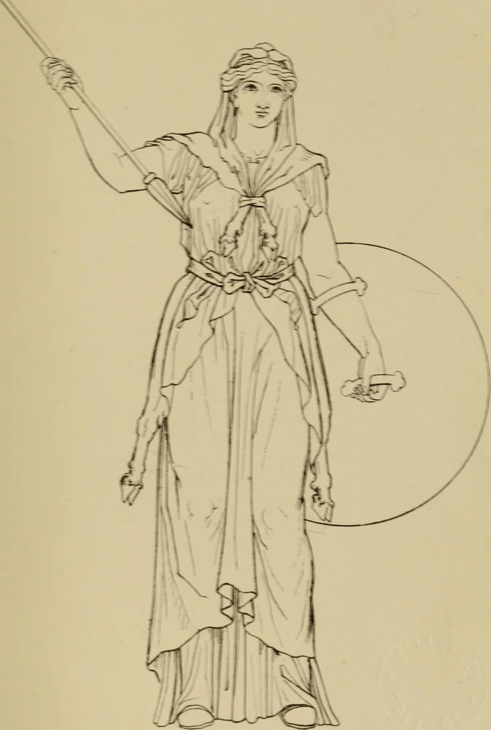 An illustration from The costume of the ancients, 1875, leaf 30