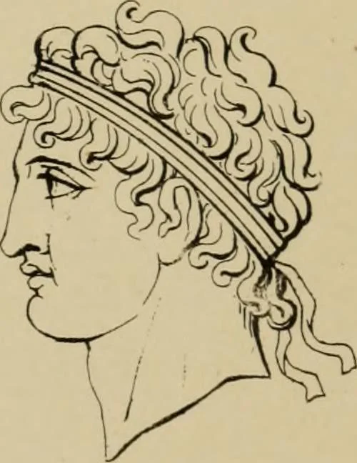 An illustration from The costume of the ancients, 1875, leaf 32
