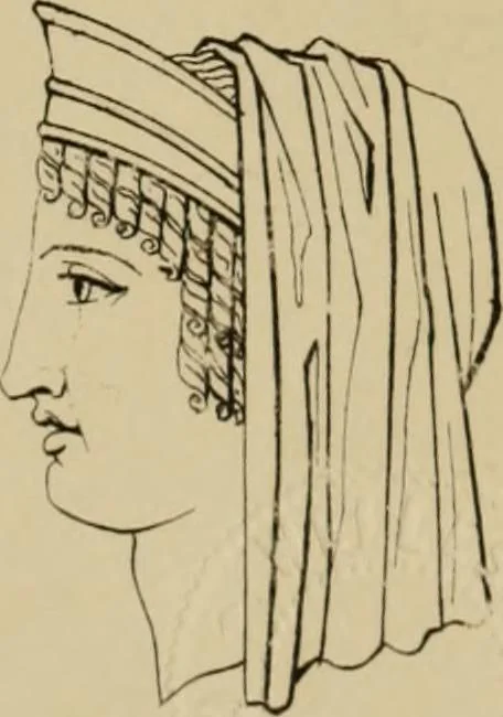 An illustration from The costume of the ancients, 1875, leaf 32