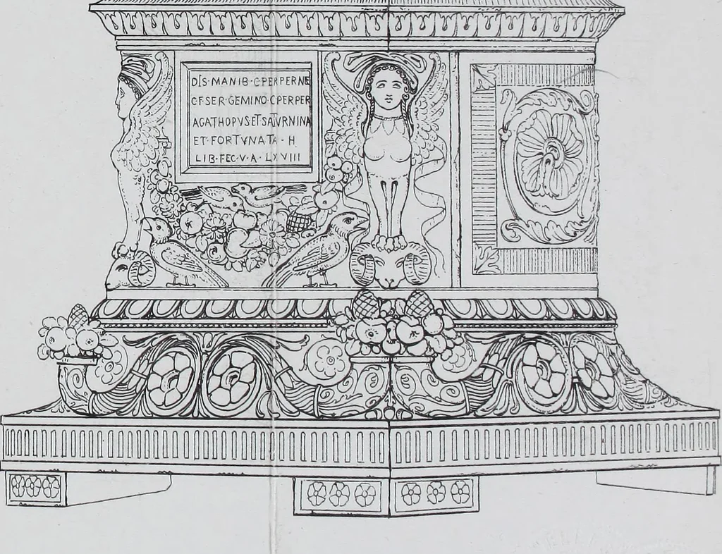 An illustration from The costume of the ancients, 1875, leaf 328