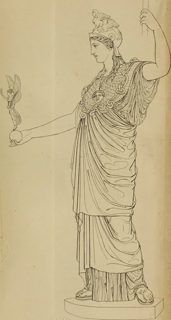 An illustration from The costume of the ancients, 1875, leaf 334