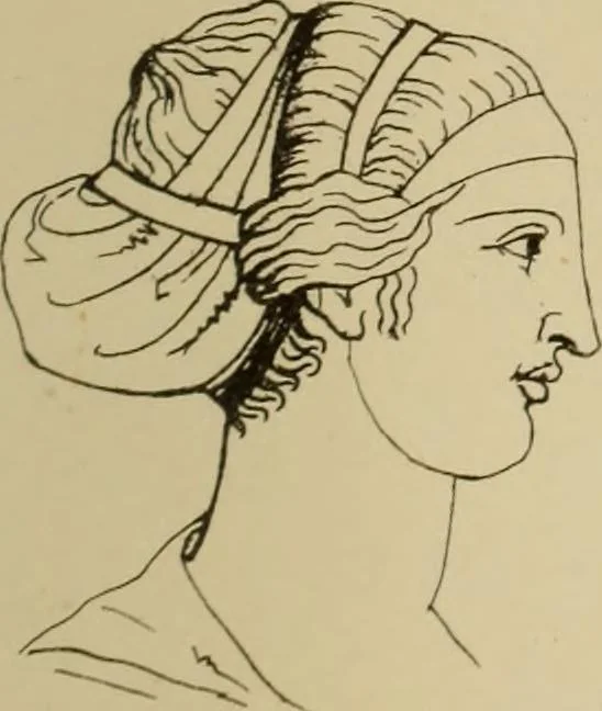 An illustration from The costume of the ancients, 1875, leaf 34