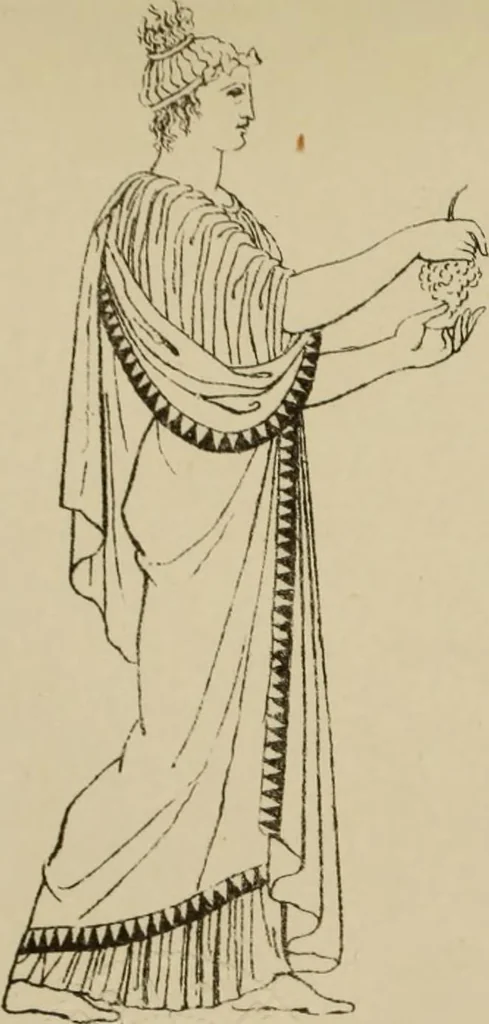 An illustration from The costume of the ancients, 1875, leaf 44