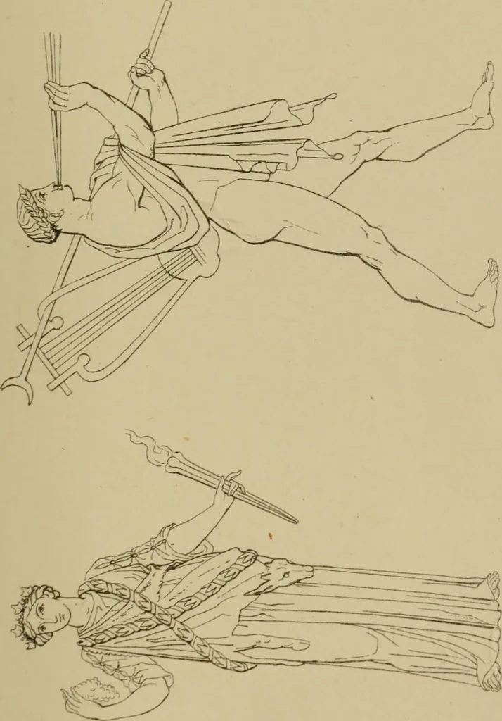 An illustration from The costume of the ancients, 1875, leaf 48
