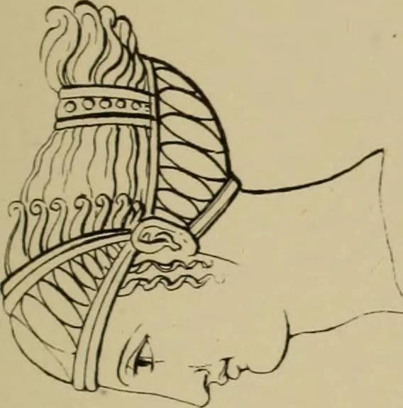 An illustration from The costume of the ancients, 1875, leaf 50