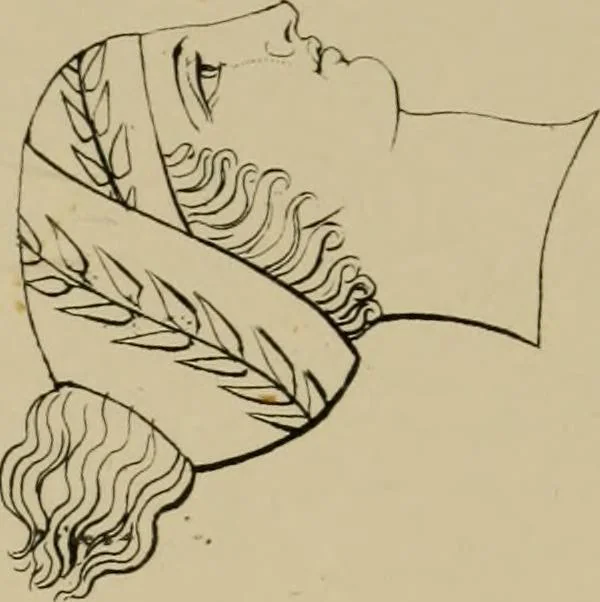An illustration from The costume of the ancients, 1875, leaf 50