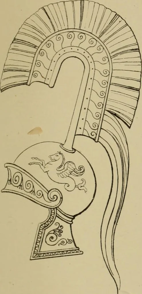 An illustration from The costume of the ancients, 1875, leaf 56