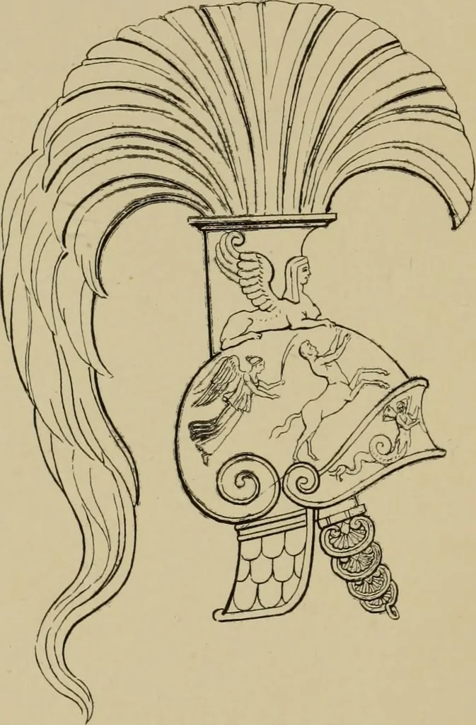 An illustration from The costume of the ancients, 1875, leaf 56