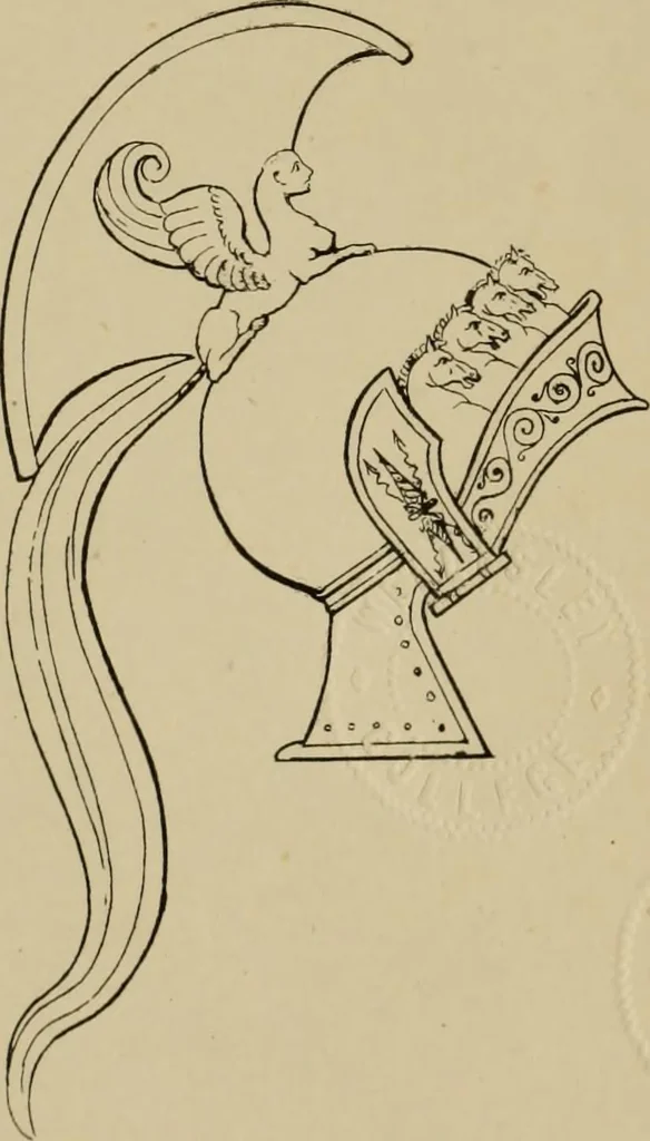 An illustration from The costume of the ancients, 1875, leaf 56