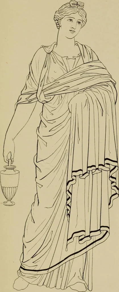 An illustration from The costume of the ancients, 1875, leaf 70