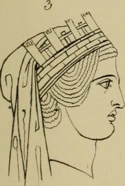 An illustration from The costume of the ancients, 1875, leaf 76