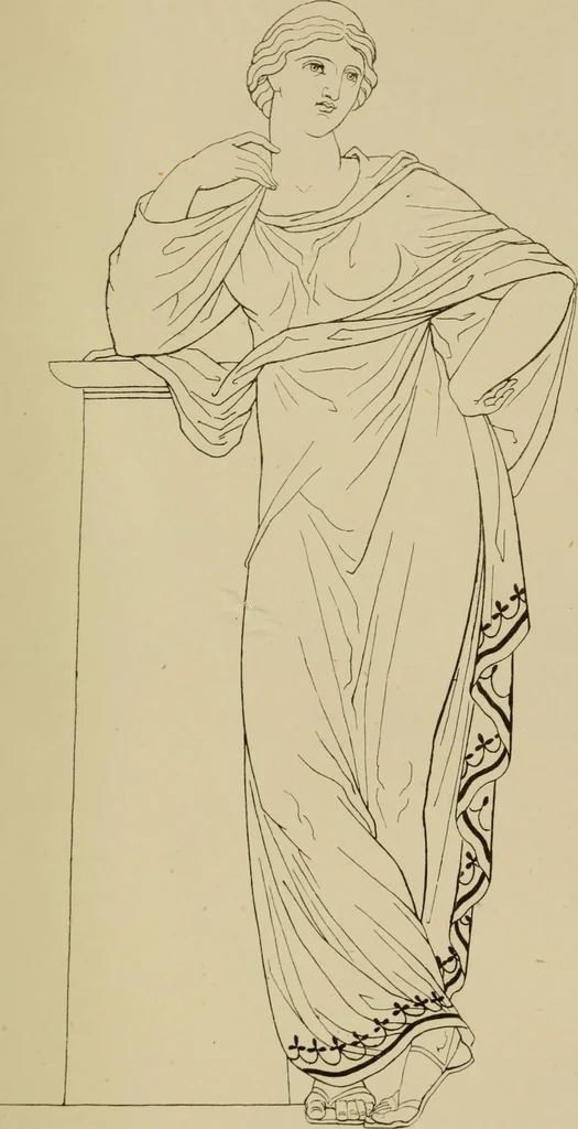 An illustration from The costume of the ancients, 1875, leaf 82
