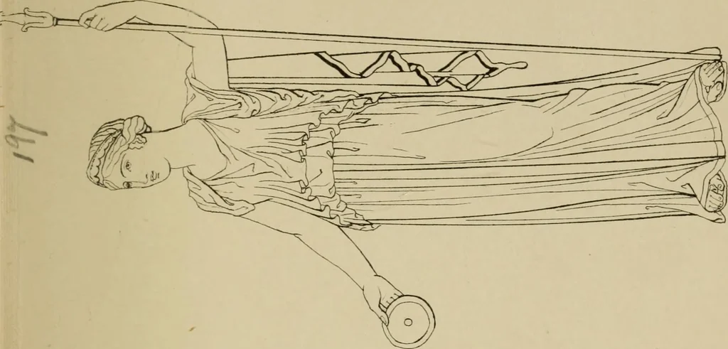 An illustration from The costume of the ancients, 1875, leaf 96