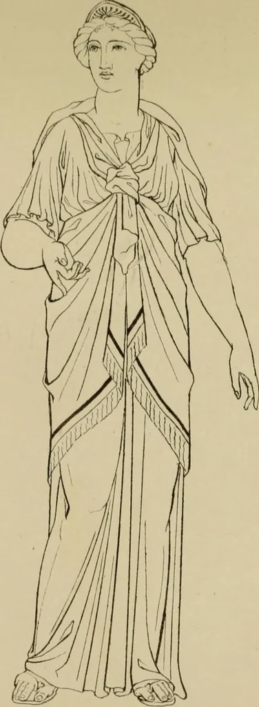 An illustration from The costume of the ancients, 1875, leaf 96