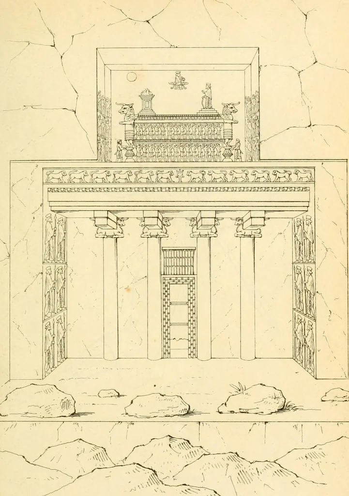 An illustration from Costume of the ancients, 1812, leaf 100
