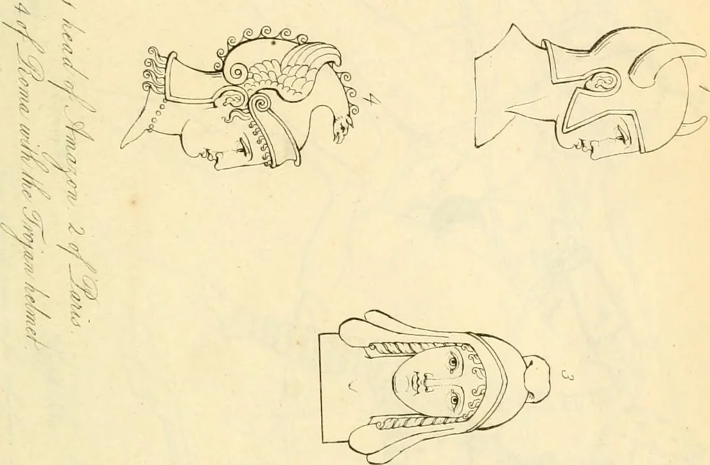 An illustration from Costume of the ancients, 1812, leaf 118