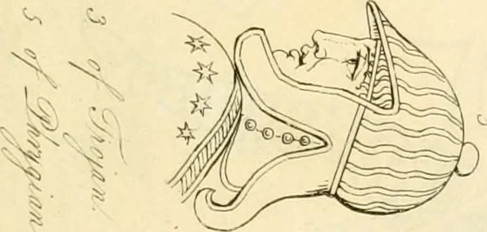 An illustration from Costume of the ancients, 1812, leaf 118
