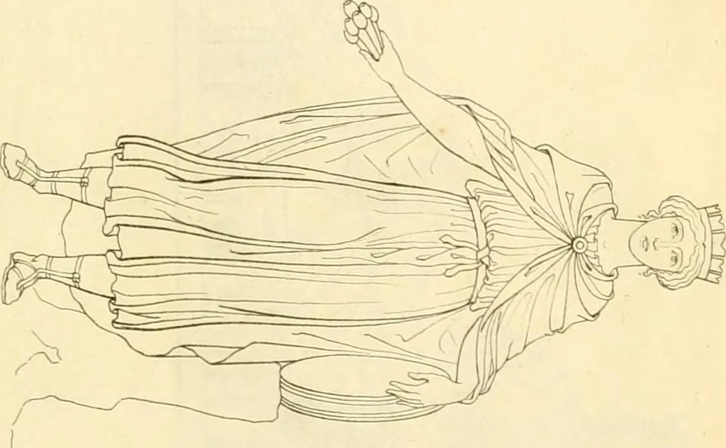 An illustration from Costume of the ancients, 1812, leaf 124