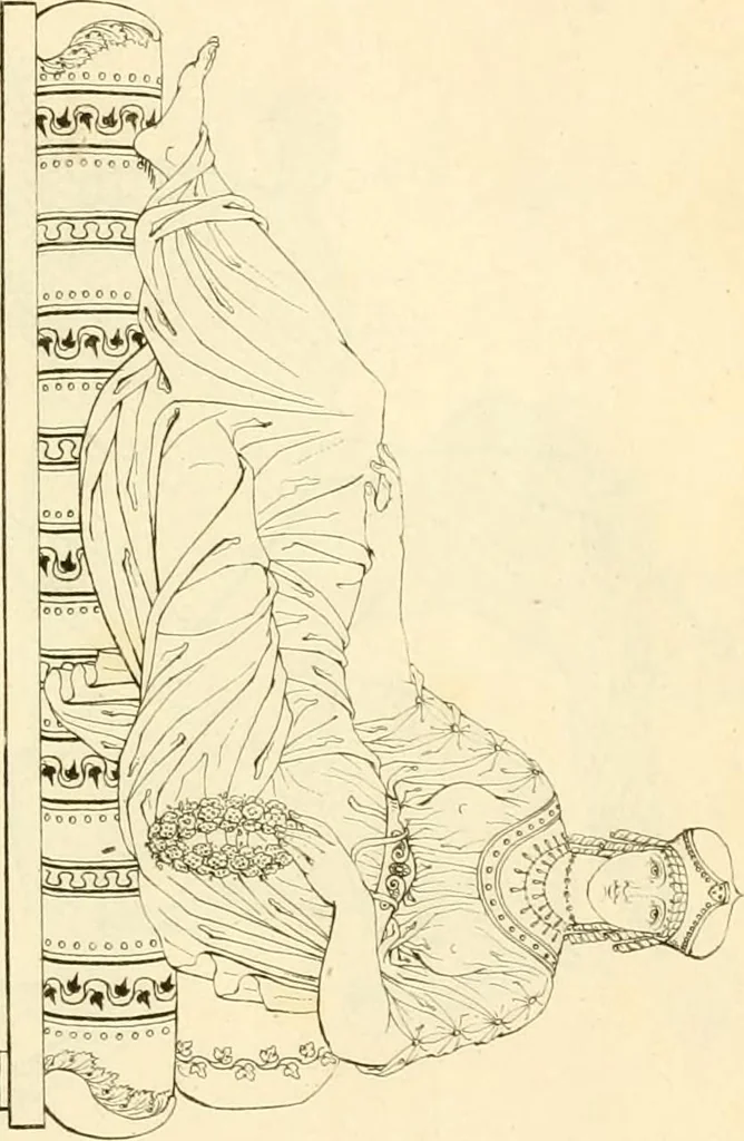 An illustration from Costume of the ancients, 1812, leaf 126